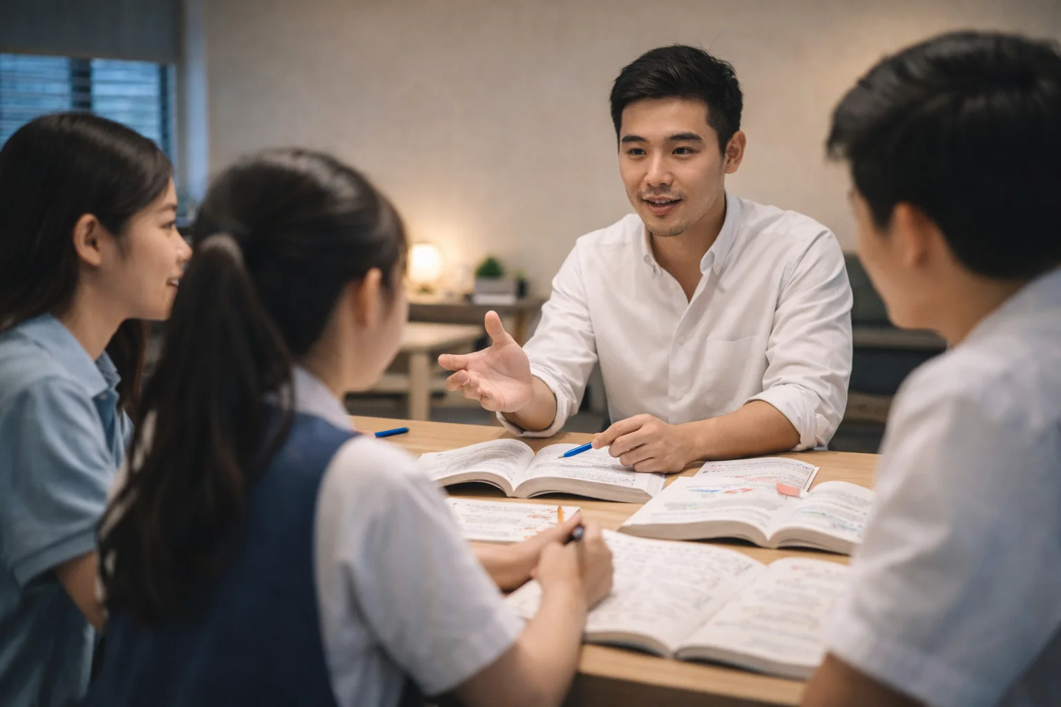 O Level pure chemistry tuition: small group session at IONX Labs Singapore